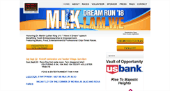 Desktop Screenshot of mlkdreamrun.org