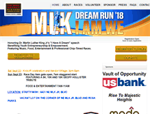 Tablet Screenshot of mlkdreamrun.org